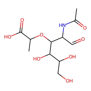N-乙酰胞壁酸 structure