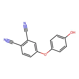 4-(4-Hydroxyphenoxy)phthalonitrile structure