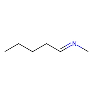 Methylamine, N-pentylidene- structure