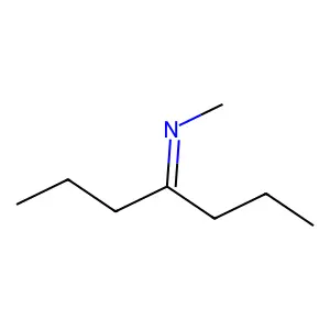 N-methylheptan-4-imine structure