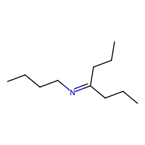 1-Butanamine, N-(1-propylbutylidene)- structure