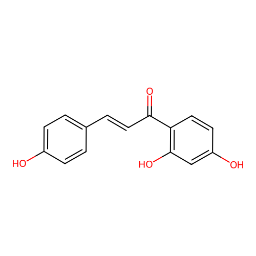 Isoliquiritigenin structure