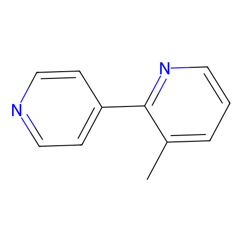 3-Methyl-2,4'-bipyridine structure