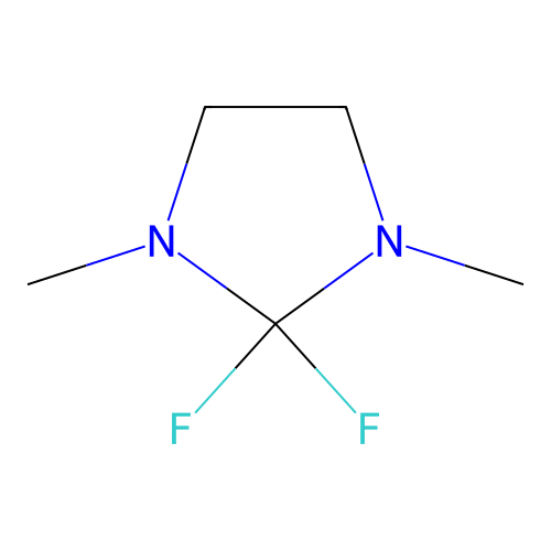 2,2-Difluoro-1,3-dimethylimidazolidine structure