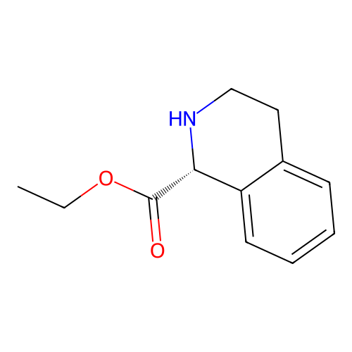 ethyl (1R)-1,2,3,4-tetrahydroisoquinoline-1-carboxylate structure