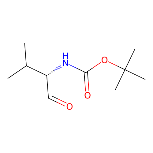(S)-tert-Butyl (3-methyl-1-oxobutan-2-yl)carbamate structure