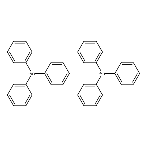 六苯基二锡 structure