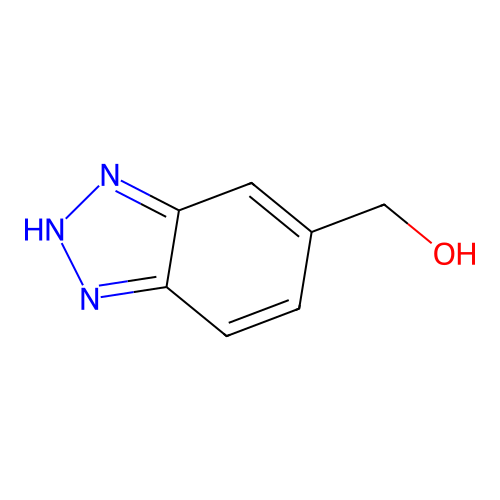 1H-1,2,3-benzotriazol-5-ylmethanol structure
