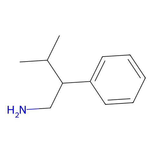 3-Methyl-2-phenylbutan-1-amine structure