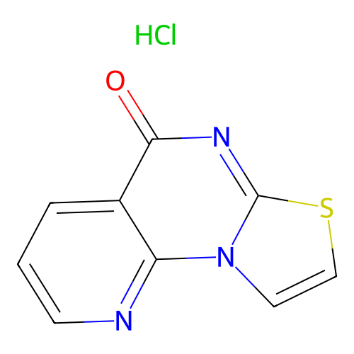 5H-[1,3]Thiazolo[3,2-a]pyrido[3,2-e]pyrimidin-5-one Hydrochloride structure