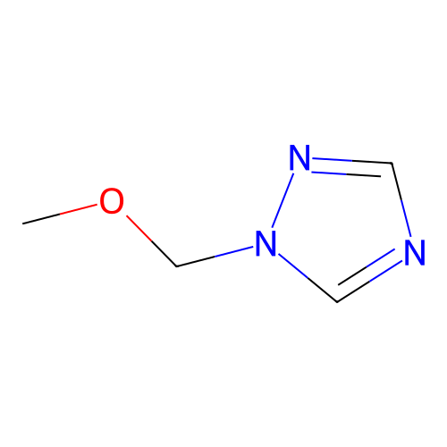 1-(Methoxymethyl)-1,2,4-triazole structure