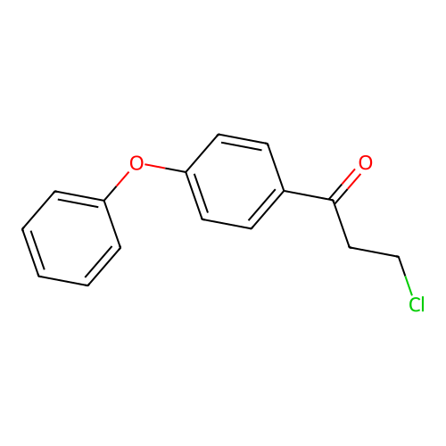 3-Chloro-1-(4-phenoxyphenyl)propan-1-one structure