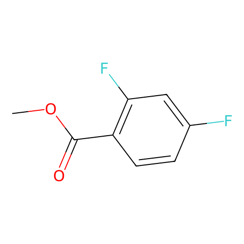 Methyl 2,4-Difluorobenzoate structure