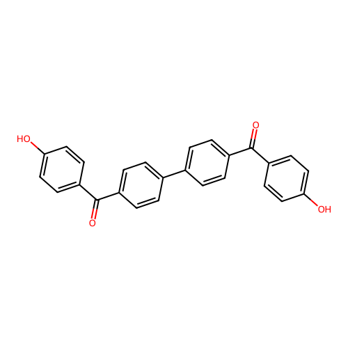 Methanone, [1,1'-biphenyl]-4,4'-diylbis[(4-hydroxyphenyl)- structure