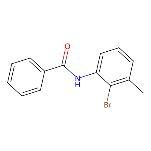 2'-Bromo-3'-methylbenzanilide structure