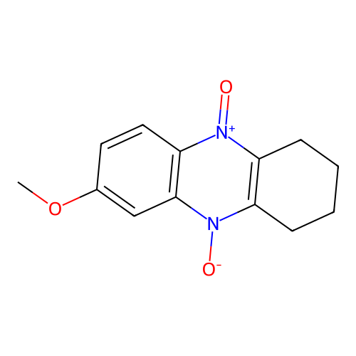 7-Methoxy-1,2,3,4-tetrahydrophenazine 5,10-dioxide structure