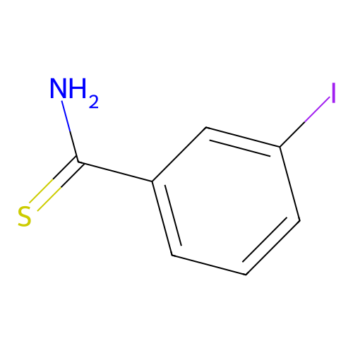 3-Iodothiobenzamide structure
