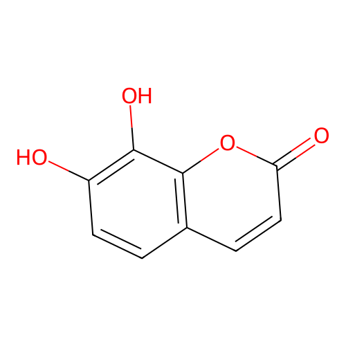 瑞香素 structure