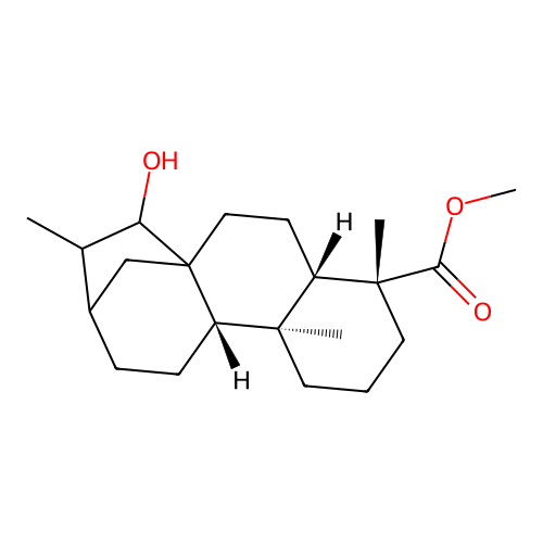 Methyl 15-hydroxykauran-18-oate structure