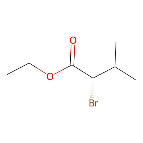 ethyl (2S)-2-bromo-3-methylbutanoate structure