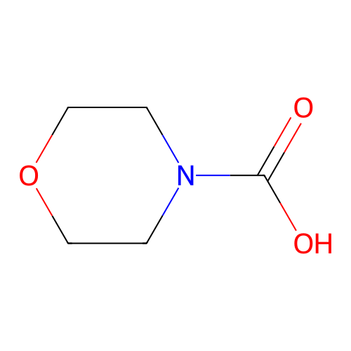 Morpholine-4-carboxylic Acid structure