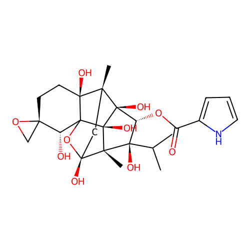 9,21-Epoxyryanodine structure