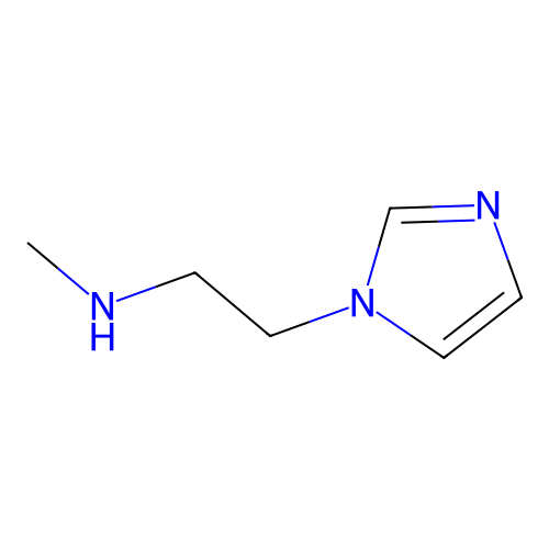 (2-(1H-imidazol-1-yl)ethyl)(methyl)amine structure
