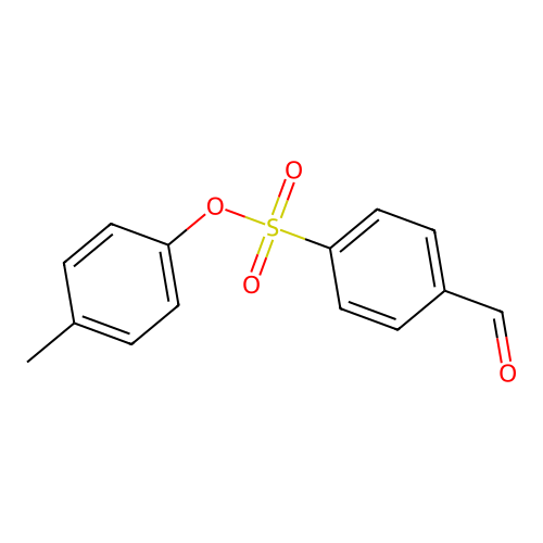 4-Methylphenyl 4-formylbenzenesulfonate structure