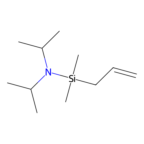 Allyl(diisopropylamino)dimethylsilane structure