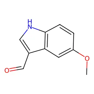 5-甲氧基吲哚-3-甲醛 structure