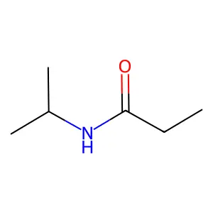 Isopropylpropionamid structure