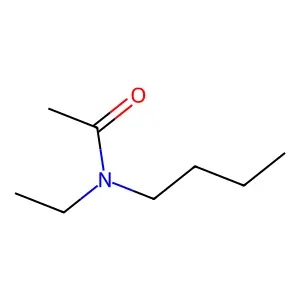 Acetamide, N-butyl-N-ethyl- structure
