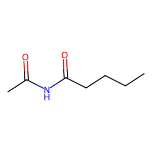 N-乙酰戊酰胺 structure