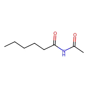 N-乙酰己酰胺 structure