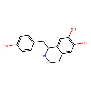 (R)-(+)-Higenamine structure
