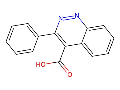 3-Phenylcinnoline-4-carboxylic acid structure