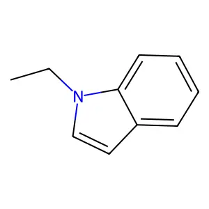 1-乙基吲哚 structure