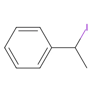 (1-Iodoethyl)benzene structure