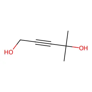 4-Methylpent-2-yne-1,4-diol structure