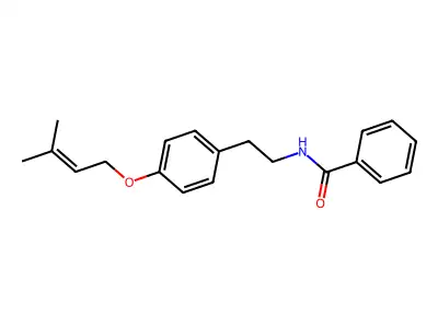 Hortiamide structure