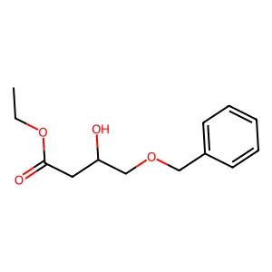 Ethyl (+-)-4-benzyloxy-3-hydroxybutanoate structure