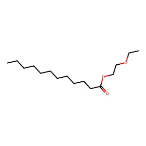 2-Ethoxyethyl dodecanoate structure
