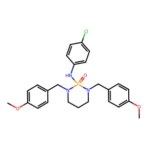 N-(4-chlorophenyl)-1,3-bis[(4-methoxyphenyl)methyl]-2-oxo-1, structure