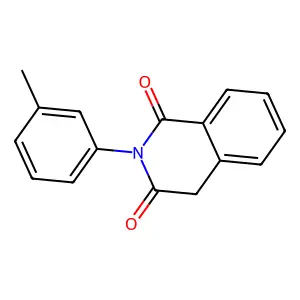 1,3(2H,4H)-Isoquinolinedione, 2-(3-methylphenyl)- structure