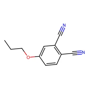 4-Propoxyphthalonitrile structure