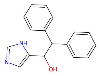 1-(1H-Imidazol-5-yl)-2,2-diphenylethan-1-ol structure