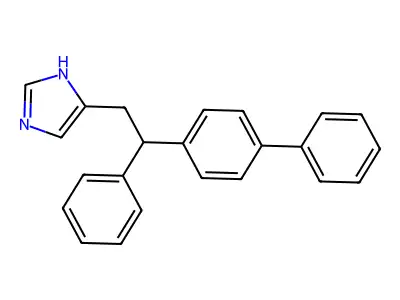 1H-Imidazole, 4-(2-(1,1'-biphenyl)-4-yl-2-phenylethyl)- structure