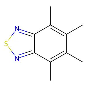 4,5,6,7-Tetramethyl-2,1,3-benzothiadiazole structure
