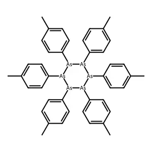 Hexarsenane, hexakis(4-methylphenyl)- structure