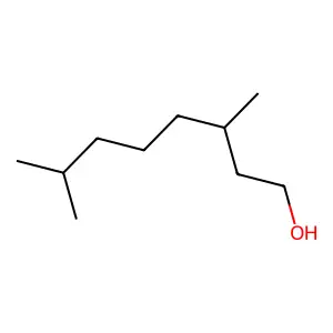 3,7-Dimethyl-1-octanol structure